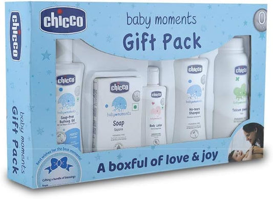 Chicco First Cuddle Gift Set-Blue