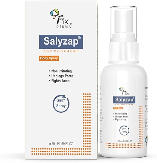 Fixderma Salyzap Body Spray 1.7 Fl Oz