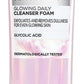 L'Oréal Paris Glycolic Bright Daily Foaming Face Cleanser, 100ml | Glycolic Acid Face Wash for Dull Skin | Daily Glowing Facial Cleanser