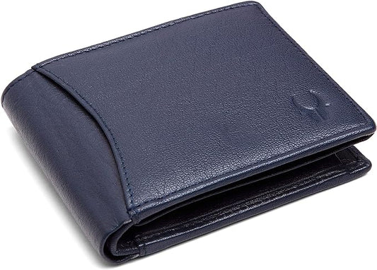 WILDHORN Genuine Leather Hand-Crafted Wallet For Men, Bifold Leather Wallet