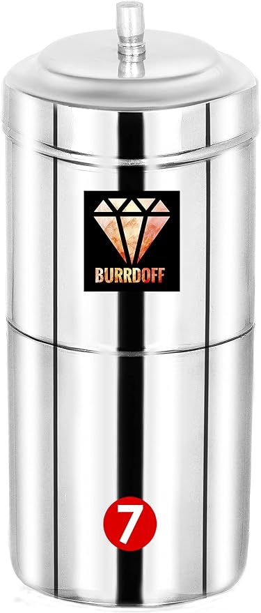 BURRDOFF Stainless Steel Coffee Maker Filter Coffee Maker - 250ml