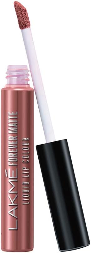 Lakme Forever Matte Liquid Lip Colour, Nude Hue, 5.6 ml