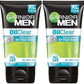 Garnier Oil Clear Facewash - Oil Control Deep Cleansing Facewash For Men, 150gm (Pack of 2)