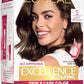 L'Oreal Paris Excellence Creme Hair Color, 5 Natural Brown, 72ml+100g