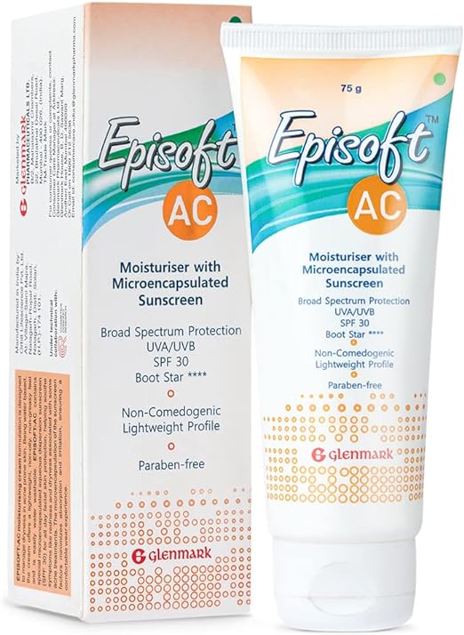 Episoft AC-Moisturizer with Microencapsulated Sunscreen 75g