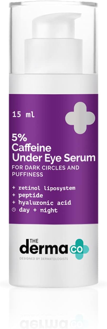 The Derma Co 5% Caffeine Under Eye Serum for Dark Circles & Puffiness