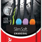 Colgate Slim Soft Charcoal Toothbrush 17x Slimmer Soft Tip Bristles (Buy 2 Get 2)