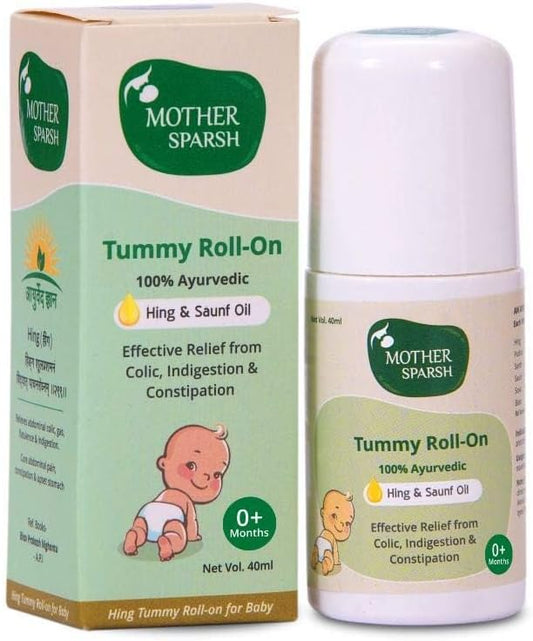 Mother Sparsh Tummy Roll On for Baby, 40 ml