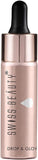 SWISS BEAUTY Drop and Glow Liquid Highlighter, Face MakeUp - 18ml (Light Pink)