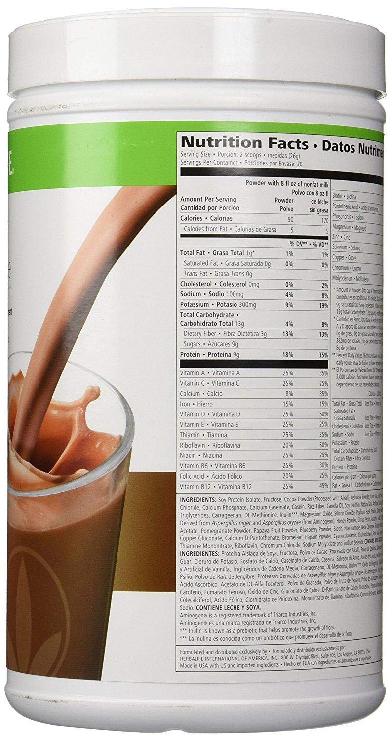 Herbalife Nutrition Formula 1 Nutritional Shake Mix -500 g (Chocolate)