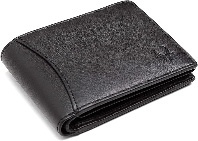 WildHorn Genuine Leather Hand-Crafted Wallet For Men, Bifold Leather Wallet