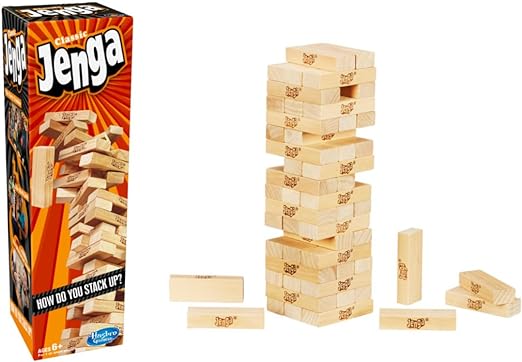 Hasbro Gaming Classic Jenga Party Game