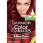 Garnier Color Naturals Creme Riche Hair Color,765 Raspberry Red,55ml,50g