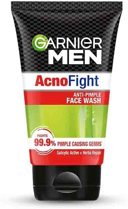 Garnier Men Acno Fight Anti-Pimple Facewash, 100gm