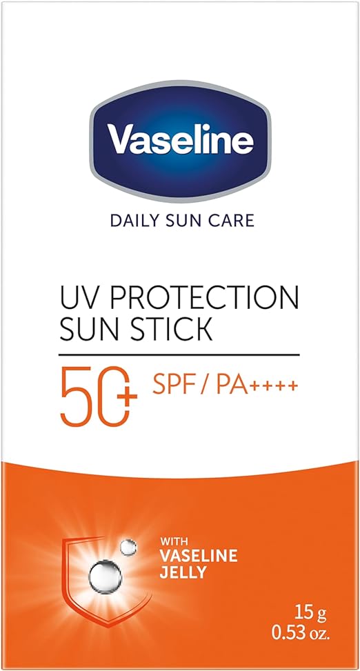 Vaseline UV Protection Sun Stick with SPF 50, 15 gm