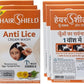 Hairshield Anti Lice Cream Wash 30ml Each (Pack Of 6) Free Head Lice Comb With Every Pack