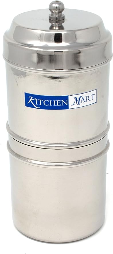 Generic Kitchen Mart Stainless Steel South Indian Filter Coffee Drip Maker ( 2 Cup)