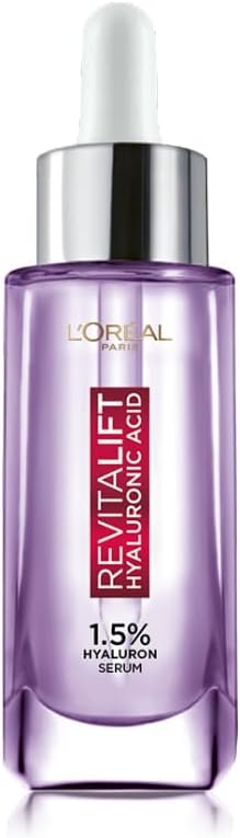 L'oreal Paris Revitalift Serum, Hydrating And Plumping, With 1.5% Hyaluronic Acid, 15ml