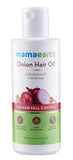 Mamaearth Onion Oil for Hair Growth & Hair Fall Control with Redensyl