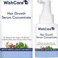 WishCare Hair Growth Serum Concentrate - 3% Redensyl, 4% Anagain, 2% Baicapil, Caffeine, Biotin, Plant Keratin & Rice Water - For Men & Women