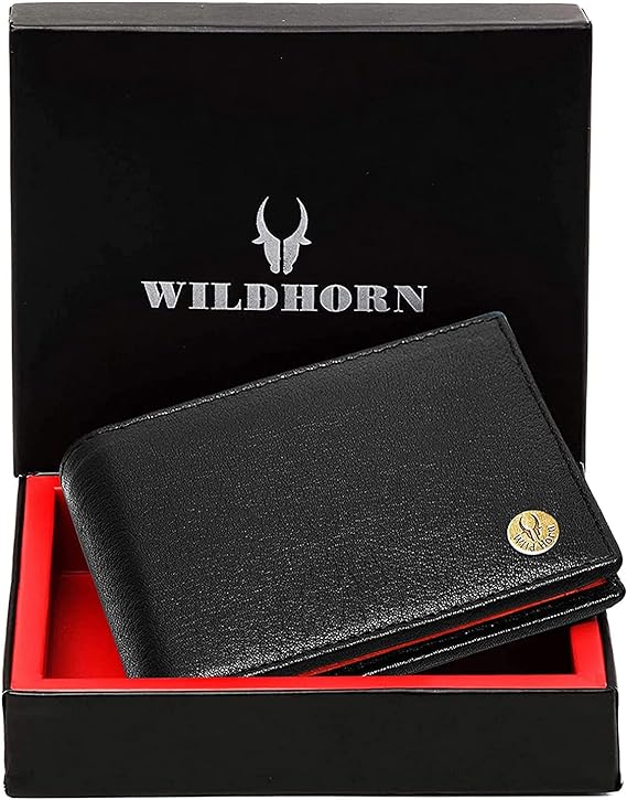 Wildhorn Genuine Leather Hand-Crafted Wallet for Men's