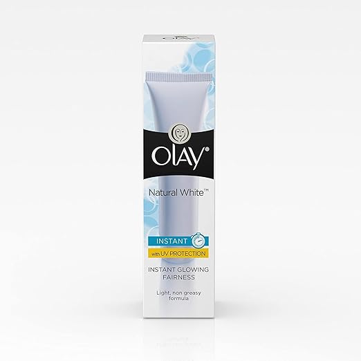 Olay Natural White Light Instant Glowing Fairness Cream, 20g