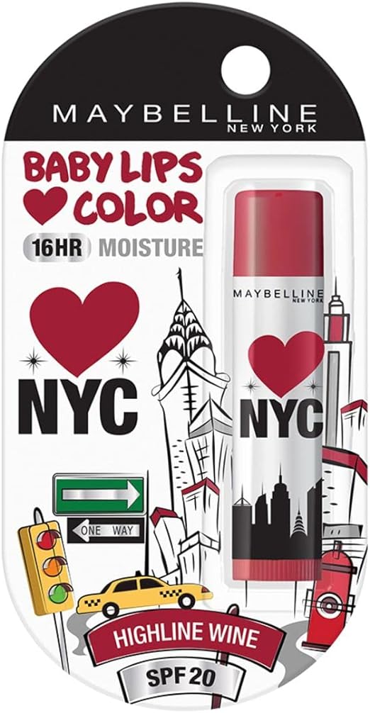 Maybelline New York Baby Lips Alia Loves Highline Balm (Wine,4g)