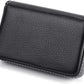 OFIXO Black Faux Leather Men's Card Holder