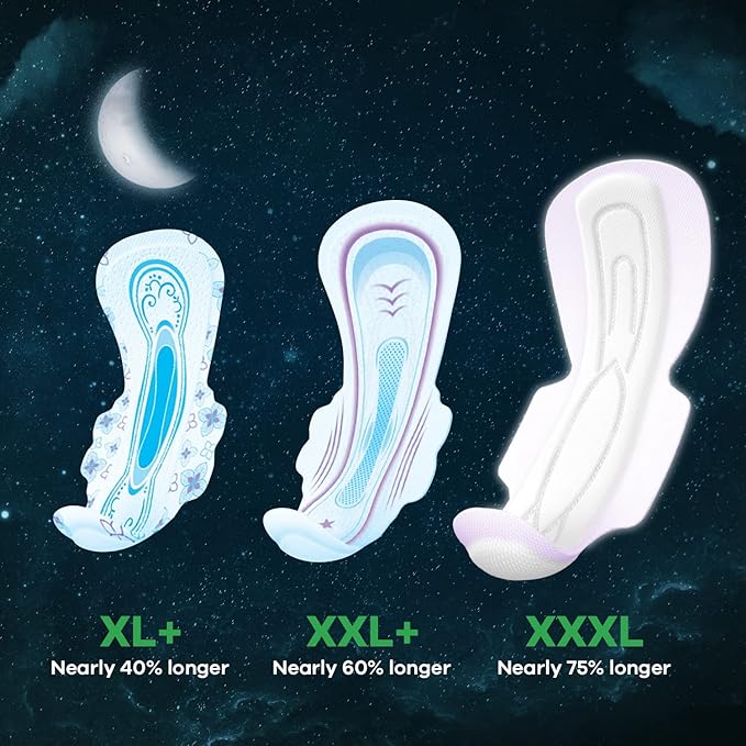 Whisper Ultra Nights Sanitary Pads XXXL Wings 10 Pieces Pack 10 Units