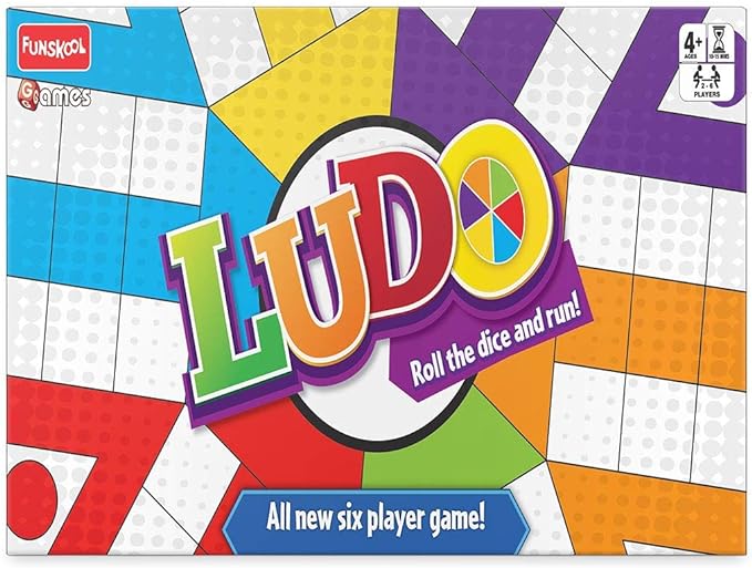 Funskool Ludo, Multi Color