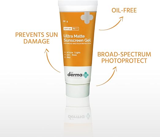 The Derma Co. The Derma Co Ultra Matte Sunscreen Gel with SPF 60