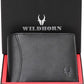 WildHorn India Jade Black Leather Men's Wallet