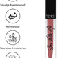 RENEE Stay With Me Non Transfer Matte Liquid Lip Color 5ml (Desire For Brown) - Kiss Proof | Smudge Proof | Waterproof | Long Lasting Liquid Lipstick