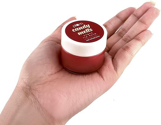 Plum Lip Balm, Candy Melts Vegan Lip Balm | Red Velvet Love | With Natural UV Protection, Ultra Moisturization & Added Shine for Lips | 100% Cruelty Free