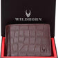 WILDHORN Genuine Leather Hand-Crafted Wallet For Men, Bifold Leather Wallet