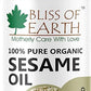 Bliss of Earth 100% Organic Sesame Oil, 100ml