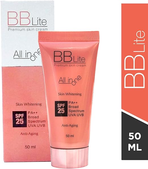 BBlite Premium Skin Cream - All-in-One Benefits | Skin Whitening, Anti-Ageing, SPF25, PA++, Broad Spectrum, UVA, UVB Protection