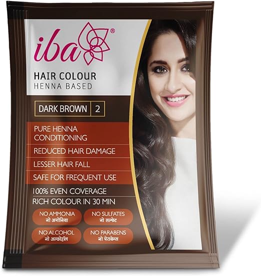 Iba Halal Care Hair Color, 70g (Dark Brown)