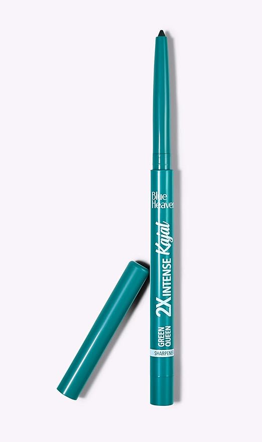 Blue Heaven 2X Intense soft kajal,Green, 0.35g