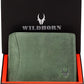 WILDHORN Genuine Leather Hand-Crafted Wallet For Men, Bifold Leather Wallet