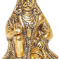 Prince Home Decor & Gifts Hanumanji Statue Sitting In Metal, Multicolour