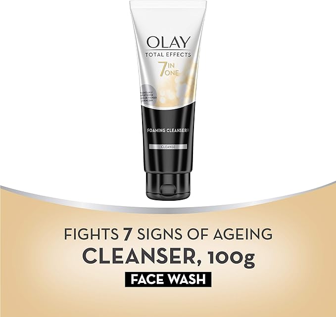 Olay Face Wash Total Effects 7 In 1 Exfoliating Cleanser, 100g