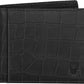 WildHorn Carter Leather Wallet for Men (Black Croco)