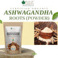 BLISS OF EARTH USDA Organic Ashwagandha Root Powder For Height Growth & Stress Relief  453g