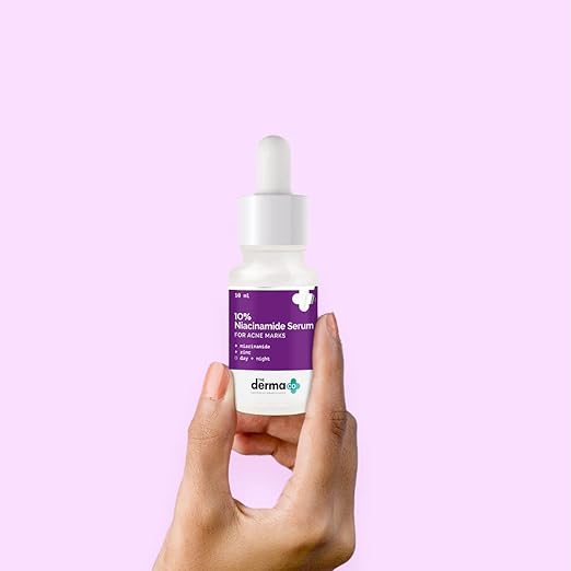 The Derma Co 10% Niacinamide Face Serum For Acne Marks And Acne Prone Skin For Men and Women,10ml