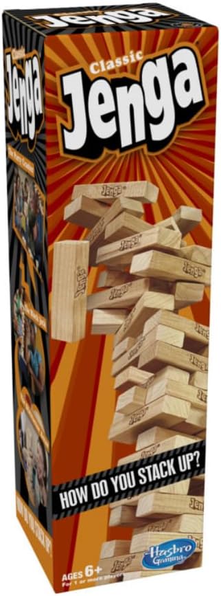 Hasbro Gaming Classic Jenga Party Game