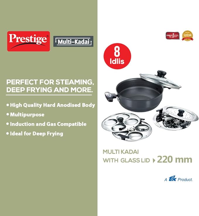 Prestige Multi Kadai - 220mm