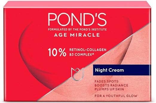 Pond's Age Miracle Wrinkle Corrector Night Cream, 50g