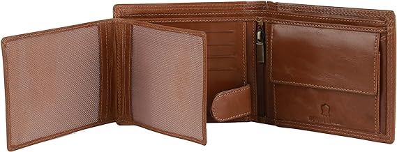 WILDHORN Genuine Leather Hand-Crafted Wallet For Men, Bifold Leather Wallet