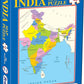 Frank India Map Puzzle – 34.5 x 46 cm, 108 Pieces, Early Learner Large Educational Jigsaw Puzzle Set with States, Union Territories, Capitals | Ages 6 & Above